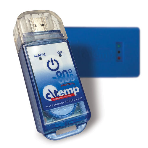 Registrador de datos de temperatura - ctemp-GEN2-80C - Marathon Products - de laboratorio / USB / de un solo uso