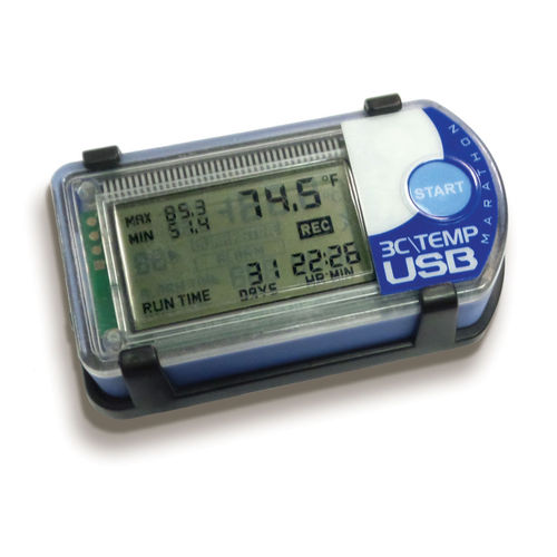 Registrador de datos de temperatura - 3CTEMP - Marathon Products - para productos farmacéuticos / USB / de un solo uso