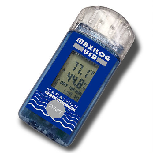 Registrador de datos de temperatura - MaxiLog-RH - Marathon Products - de humedad / USB / refrigerado