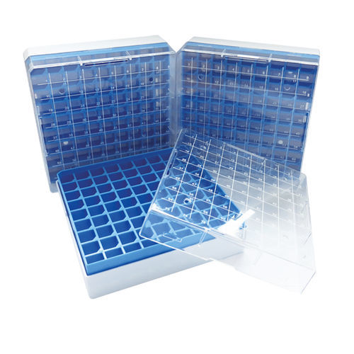 Recipiente para muestras para almacenamiento - MEGAROBOA-02 - MEGAROBO TECHNOLOGIES CO., LTD. - de policarbonato / criogénico / de nitrógeno líquido