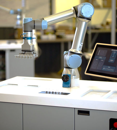 Sistema de automatización de laboratorio de manipuación de líquidos - NOVAFlex - NovaticLab - de flujo de trabajo / robotizada