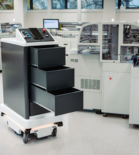 Robot de entrega para laboratorios - NOVAMove Porter - NovaticLab - de muestras / autónomo