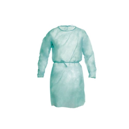 Bata quirúrgica unisex - EuroMed - impermeable / verde