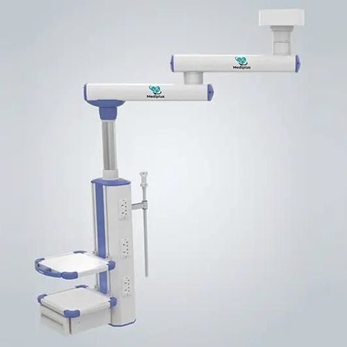 Brazo doble de distribución de techo - Dual Arm - Medinain - para cuidados intensivos / para quirófano / de altura regulable
