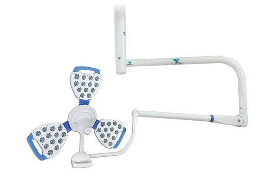 Lámpara cialítica de techo - Flare-3 - Medinain - LED / para quirófano / 220V / 50Hz