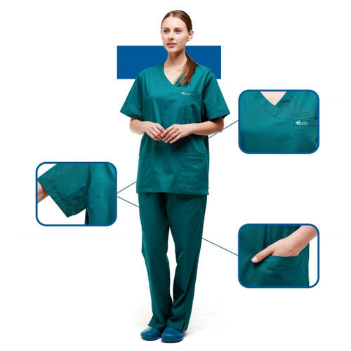 Túnica sanitaria unisex - Nanning Tecbod Biological Technology - lavable / antiestática / antimicrobiana