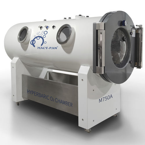 Cabina hiperbárica oxigenoterapia - M750 - Shanghai Bangyi Industrial - con ruedas / monoplaza