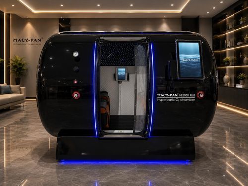 Cabina hiperbárica oxigenoterapia - HE5000plus - Shanghai Bangyi Industrial - con ruedas / multiplaza