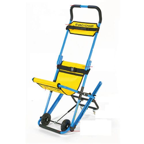 Silla de evacuación de interior - 300H MK5 - Evac+Chair International - de exterior / plegable / con ruedas