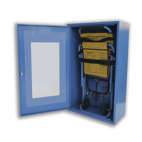 Armario de seguridad - Evac+Chair International - de hospital / con estante / con puerta