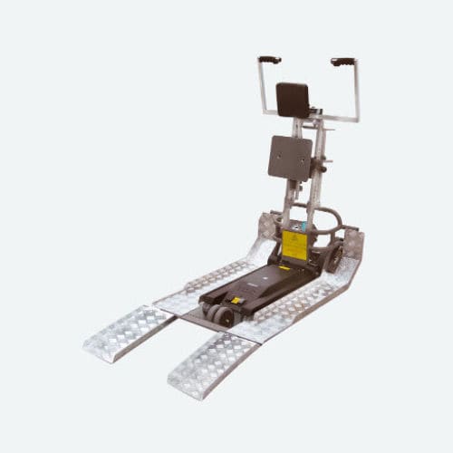 Salvaescaleras para silla de ruedas - Jolly  - Evac+Chair International - para humanos / plegable