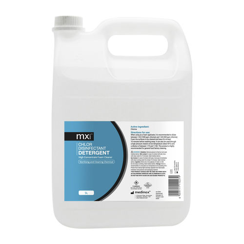 Detergente líquido - Medinox - 5000 mL / 25000 mL / desinfectante