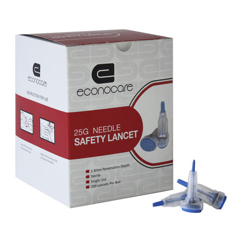 Lanceta de seguridad - ECO-L25 - Medinox - estériles