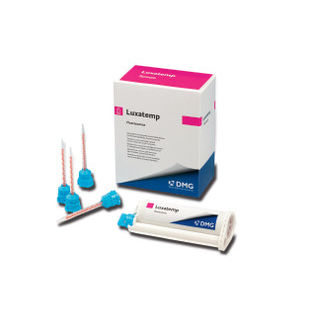 Material dental de resina - Luxatemp Fluorescence - DMG America - para restauración dental / para corona / para puente dental