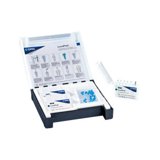 Material dental de composite - LuxaPost - DMG America - para restauración dental / transparente