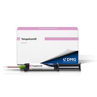 Adhesivo dental para restauración dental - TempoCem®ID - DMG America - temporal