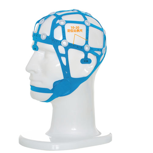 Casco EEG 20 canales - TC5310 series - Tenocom - 10 canales / para adulto / azul