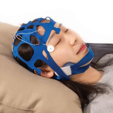 Casco EEG 8 canales - TC5110 series - Tenocom - para adulto / azul