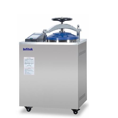 Autoclave médico - STV-APV series - Infitek - de vapor / vertical / con ruedas