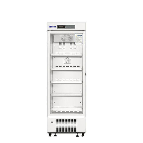 Refrigerador de farmacia - PR5-320 - Infitek - para vacunas / de tipo armario / con ruedas