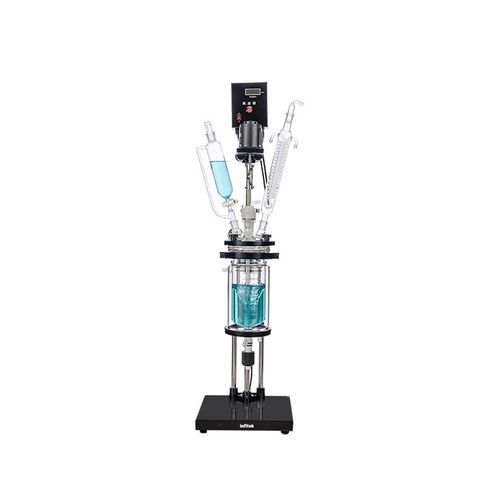 Reactor de depósito agitado - GR-D5L - Infitek - de laboratorio / de vidrio borosilicato