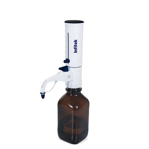 Dispensador sobre frasco de laboratorio - DISP-Pro - Infitek - de volumen regulable
