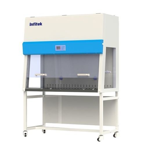 Cabina de laboratorio - LCB-VF series - Infitek - de pie / con ruedas / HEPA
