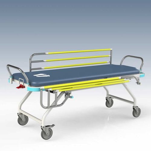 Carro camilla para traslado de pacientes - NPR 1142  - Nuprom - de emergencia / de transferencia / neumático