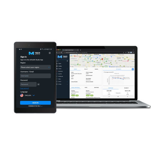 Aplicación para móviles de gestión de datos - hearTest™occ - hearX Group - para informes / para audiometría / automatizada