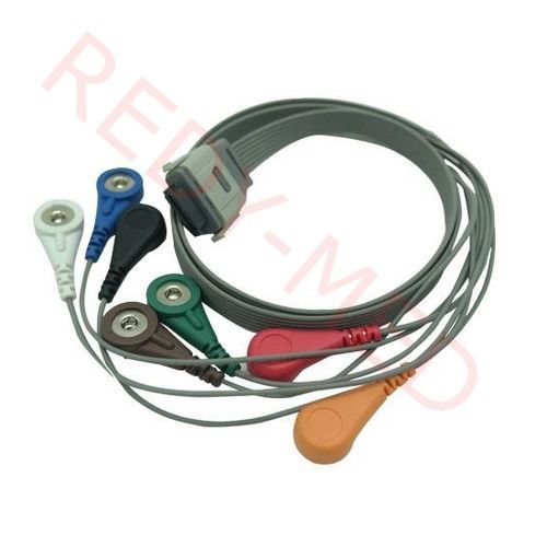 Cable de ECG para Holter cardíaco - VC207SI-001 - Shenzhen Redy-Med Technology Co.,Ltd - 7 derivaciones