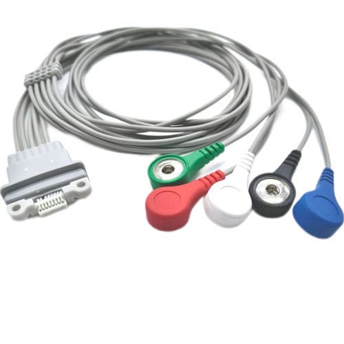 Cable de ECG para Holter cardíaco - VC205SA-023 - Shenzhen Redy-Med Technology Co.,Ltd - 5 derivaciones / 7 derivaciones