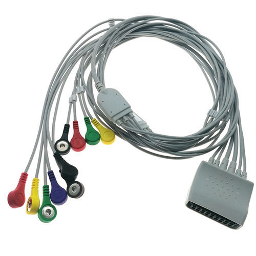 Cable de ECG para Holter cardíaco - VC210SI-040 - Shenzhen Redy-Med Technology Co.,Ltd - 10 derivaciones