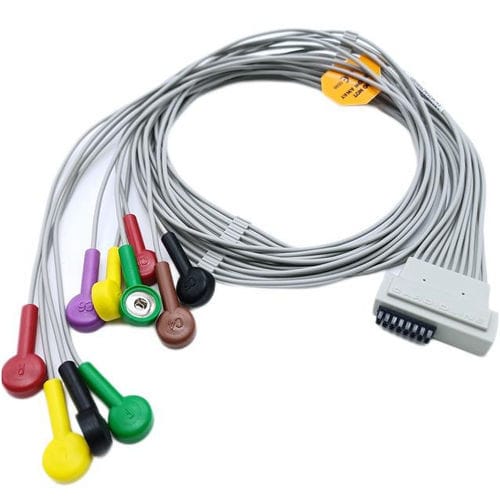 Cable de ECG para Holter cardíaco - VC210SI-042 - Shenzhen Redy-Med Technology Co.,Ltd - 10 derivaciones