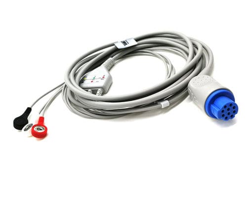 Cable de ECG 3 hilos - EC203SI-092 - Shenzhen Redy-Med Technology Co.,Ltd - 5 derivaciones
