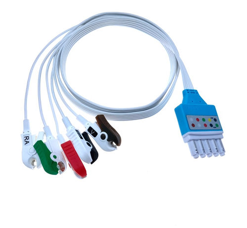 Cable de ECG 3 hilos - EL103SA-HP1 - Shenzhen Redy-Med Technology Co.,Ltd - 5 derivaciones