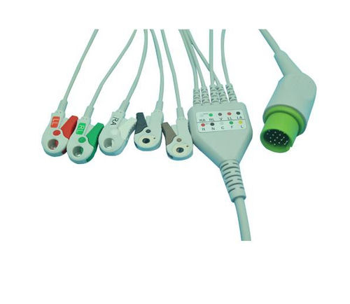 Cable de ECG 3 hilos - EC203SA-096 - Shenzhen Redy-Med Technology Co.,Ltd - 5 derivaciones