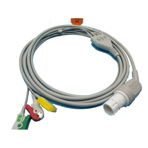 Cable de ECG 3 hilos - EC203SA-077 - Shenzhen Redy-Med Technology Co.,Ltd - 5 derivaciones