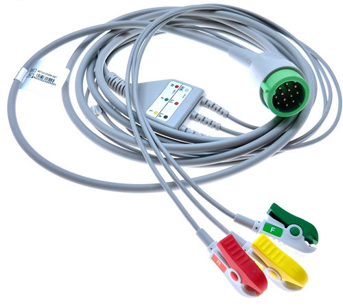 Cable de ECG 3 hilos - EC203SA-027 - Shenzhen Redy-Med Technology Co.,Ltd - 5 derivaciones