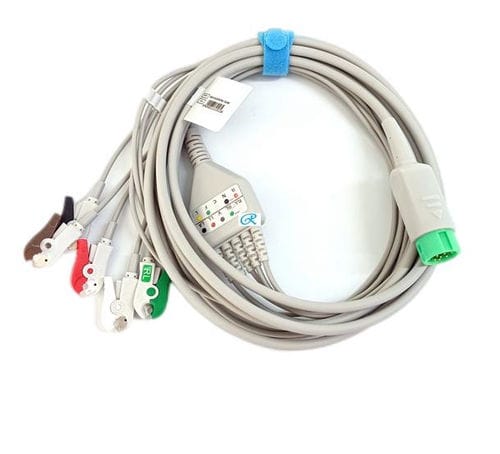 Cable de ECG 3 hilos - EC203SA-316R - Shenzhen Redy-Med Technology Co.,Ltd - 5 derivaciones