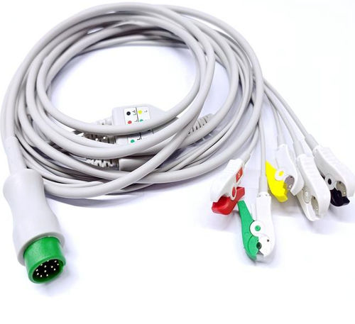 Cable de ECG 3 hilos - EC203SA-118 - Shenzhen Redy-Med Technology Co.,Ltd - 5 derivaciones