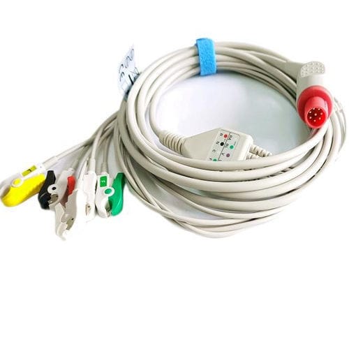 Cable de ECG 3 hilos - EC203SA-014 - Shenzhen Redy-Med Technology Co.,Ltd - 5 derivaciones