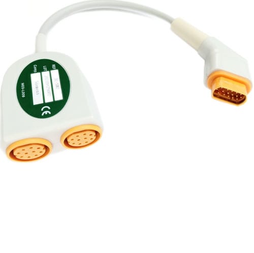 Adaptador DIN - BA-SM3-2D - Shenzhen Redy-Med Technology Co.,Ltd - para cables de presión arterial invasiva (IPB)
