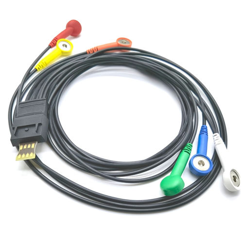 Cable de ECG para Holter cardíaco - VC204SA-011 - Shenzhen Redy-Med Technology Co.,Ltd - 4 hilos / 6 hilos