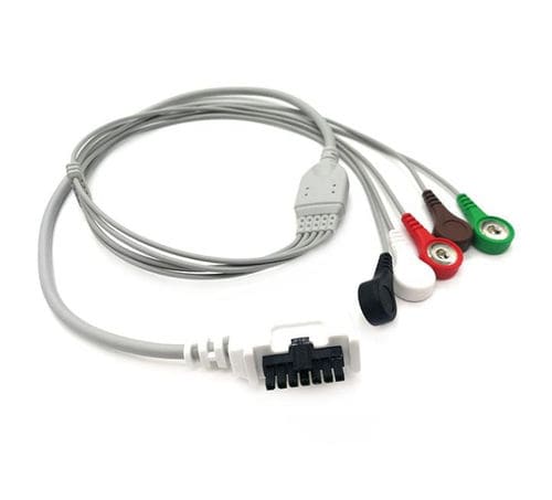 Cable de ECG para Holter cardíaco - VC203SA-012 - Shenzhen Redy-Med Technology Co.,Ltd - 3 hilos / 5 derivaciones / 7 derivaciones