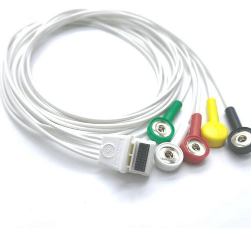 Cable de ECG para Holter cardíaco - VC205SA-013 - Shenzhen Redy-Med Technology Co.,Ltd - 5 derivaciones