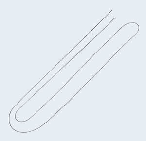 Aguja de sutura meniscal - F08000001	 - Star Sports Medicine