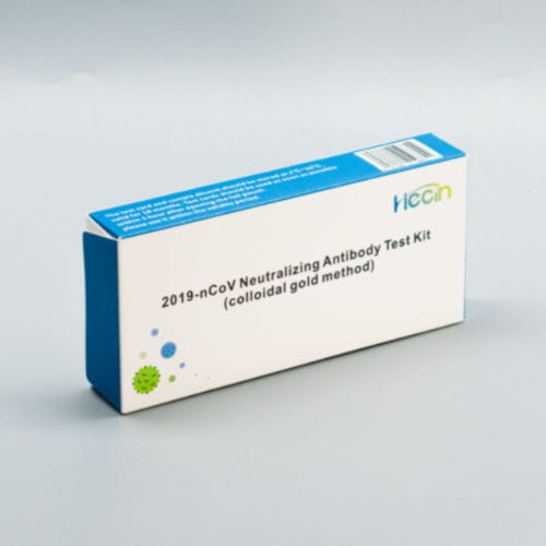 Kit de prueba para COVID-19 - hecin-scientific - de IgG / de coronavirus / de suero