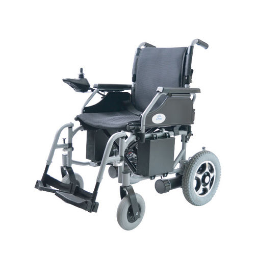 Silla de ruedas eléctrica - SPLIT - Intco Machinery - de exterior / de interior / con reposapiernas