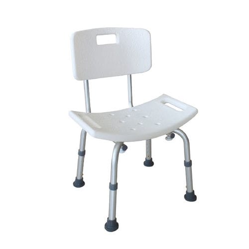 Silla de ducha con respaldo - YK3020 - Intco Machinery - de altura variable