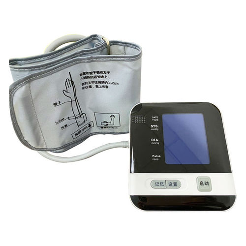 Tensiómetro electrónico automática - BP-808	 - Jiangsu Jinjidi Medical Technology Co., Ltd. - con manguito para adulto